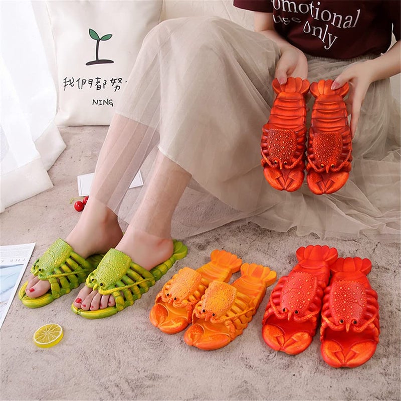 TOTENJS Lobster Sandal, Fish Slipper, Bass Sandal, Animal Print, Size 8.5, 7, Unisex-Adults - Image 3